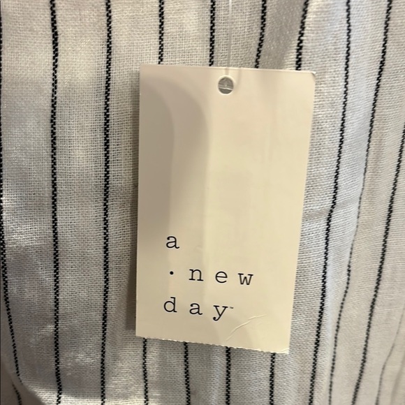 NWT Women’s A New Day Linen Shift Dress Size Small - Picture 3 of 5